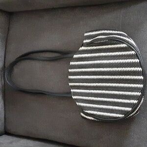 Striped bag